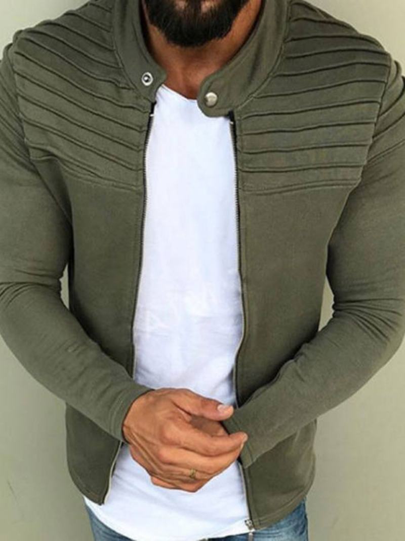 Bunda Pro Muže Polyester Hezký - Hunter Green