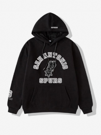 Pánská Mikina S Kapucí San Antonio Spurs Team